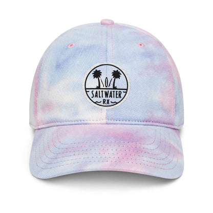 Tie dye logo hat