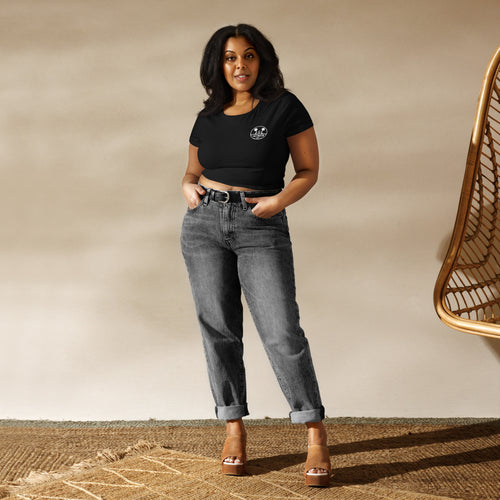 Women’s Crop SWRX logo Tee