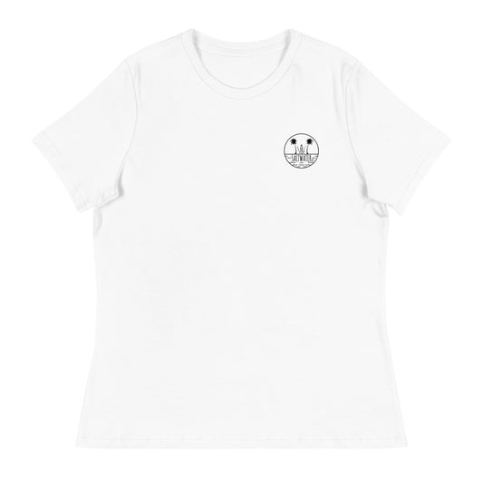 Women's Peace and Salinity  Relaxed T-Shirt